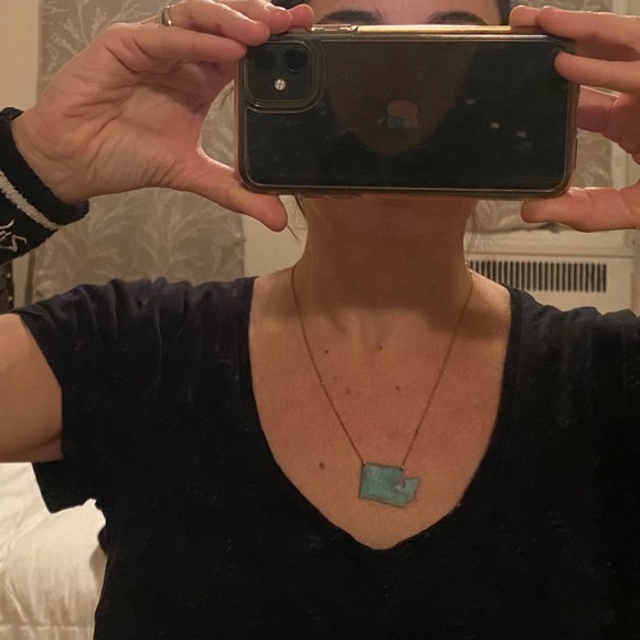 Washington State gold filled necklace - Picture 8 of 16